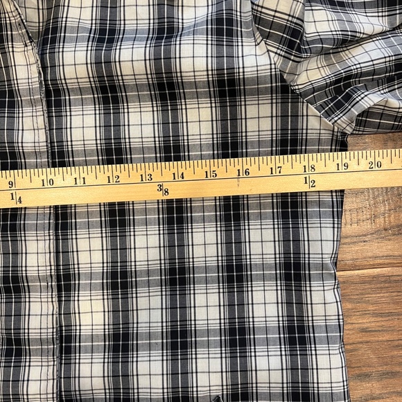 Bossini ladies black and white check coat - Picture 9 of 12